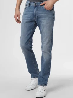 Finshley & Harding Herren Jeans - Lewis in bleached