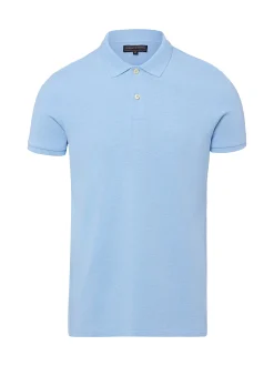 Finshley & Harding Herren Poloshirt in hellblau