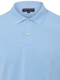 Finshley & Harding Herren Poloshirt in hellblau