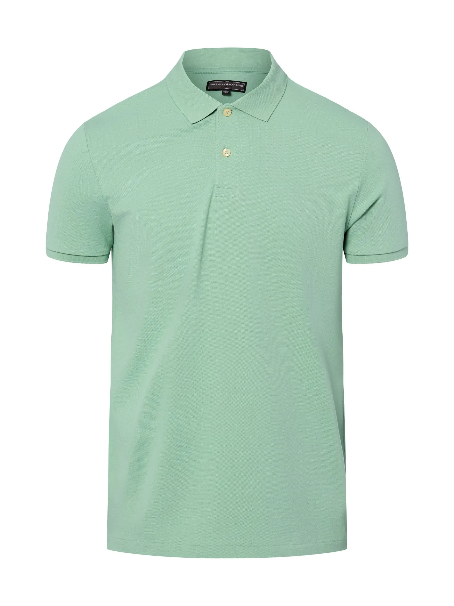 Finshley & Harding Herren Poloshirt in lind