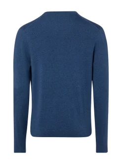 Finshley & Harding Herren Pullover mit Cashmere-Anteil in indigo