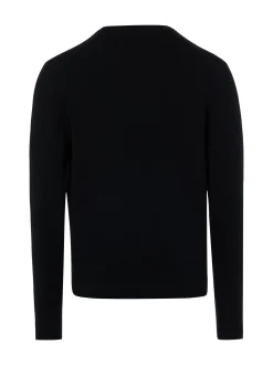 Finshley & Harding Herren Pullover mit Cashmere-Anteil in schwarz