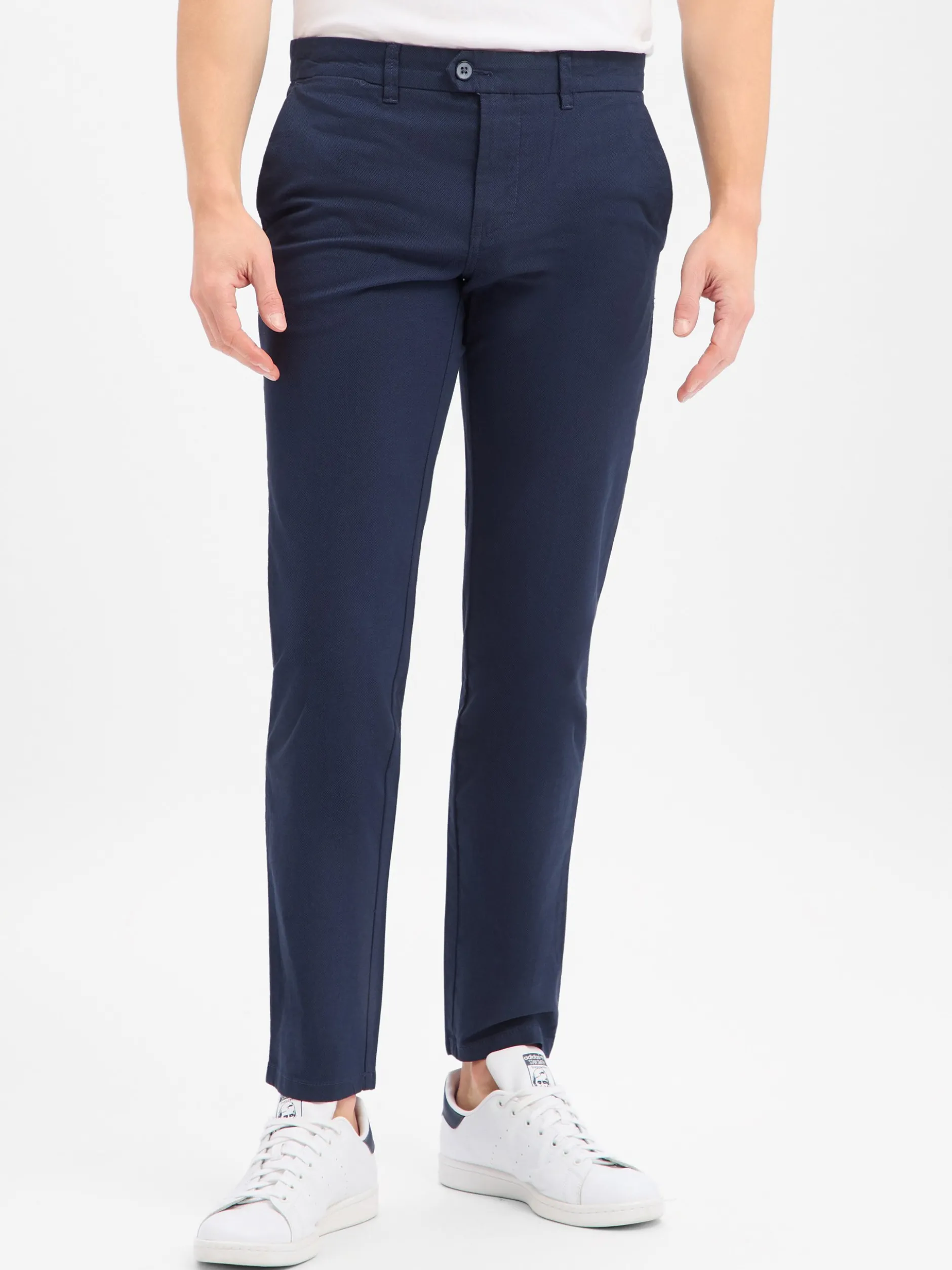 Finshley & Harding Herren Stoffhose - Dylan in marine