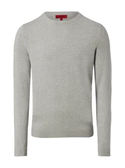 Finshley & Harding Herren Strickpullover in hellgrau