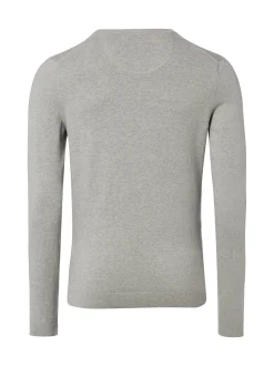 Finshley & Harding Herren Strickpullover in hellgrau