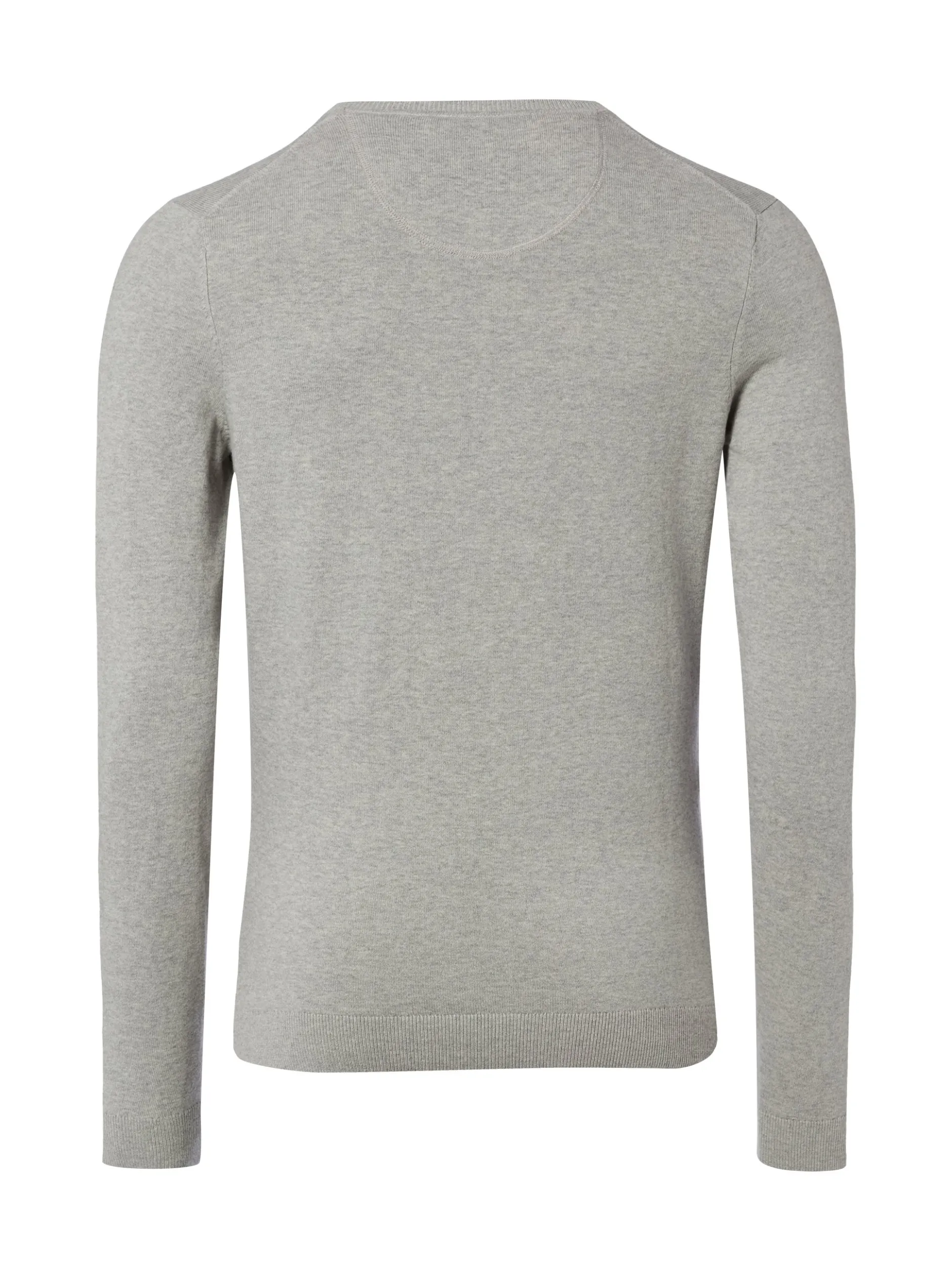 Finshley & Harding Herren Strickpullover in hellgrau