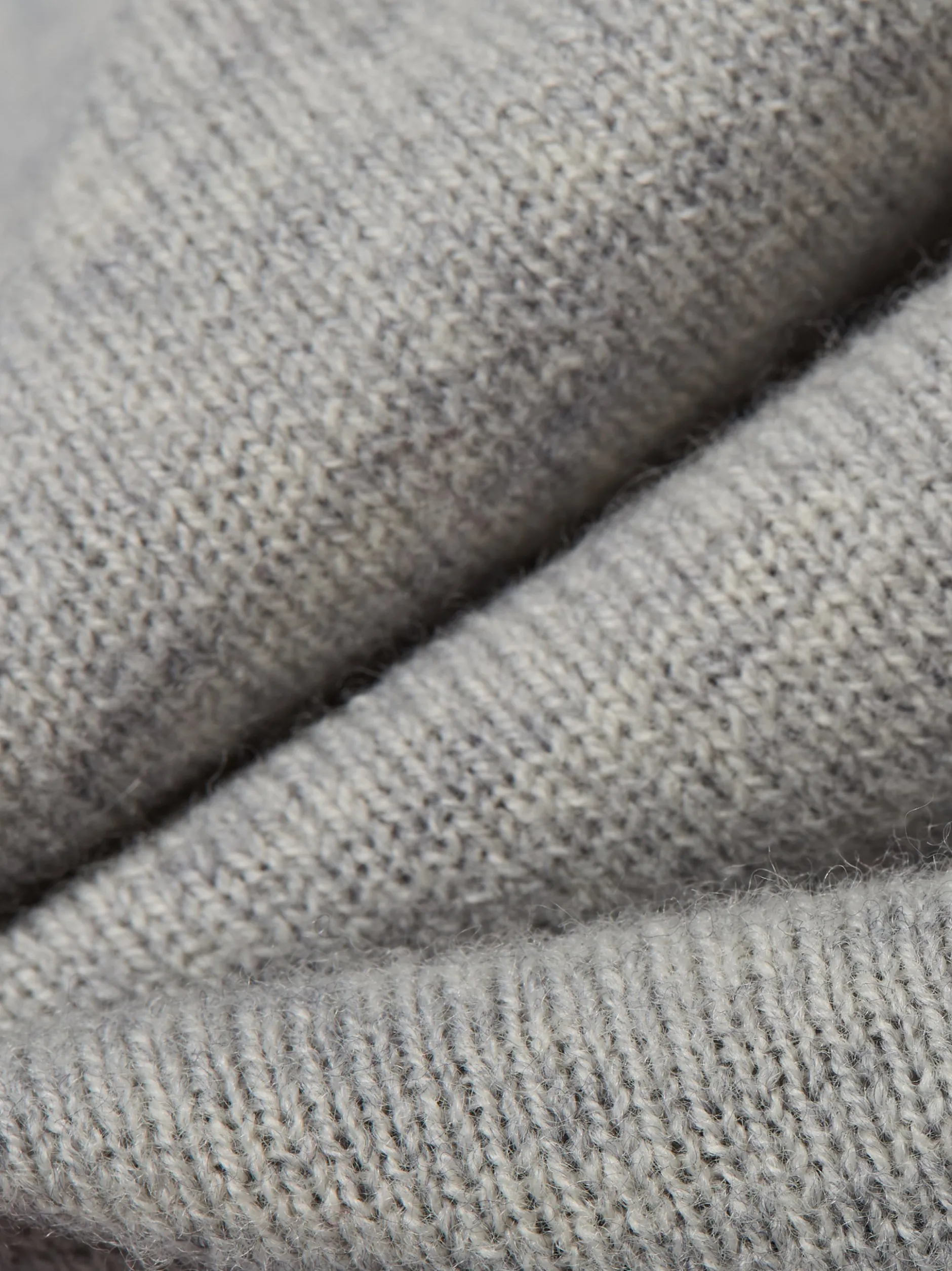 Finshley & Harding Herren Strickpullover in hellgrau