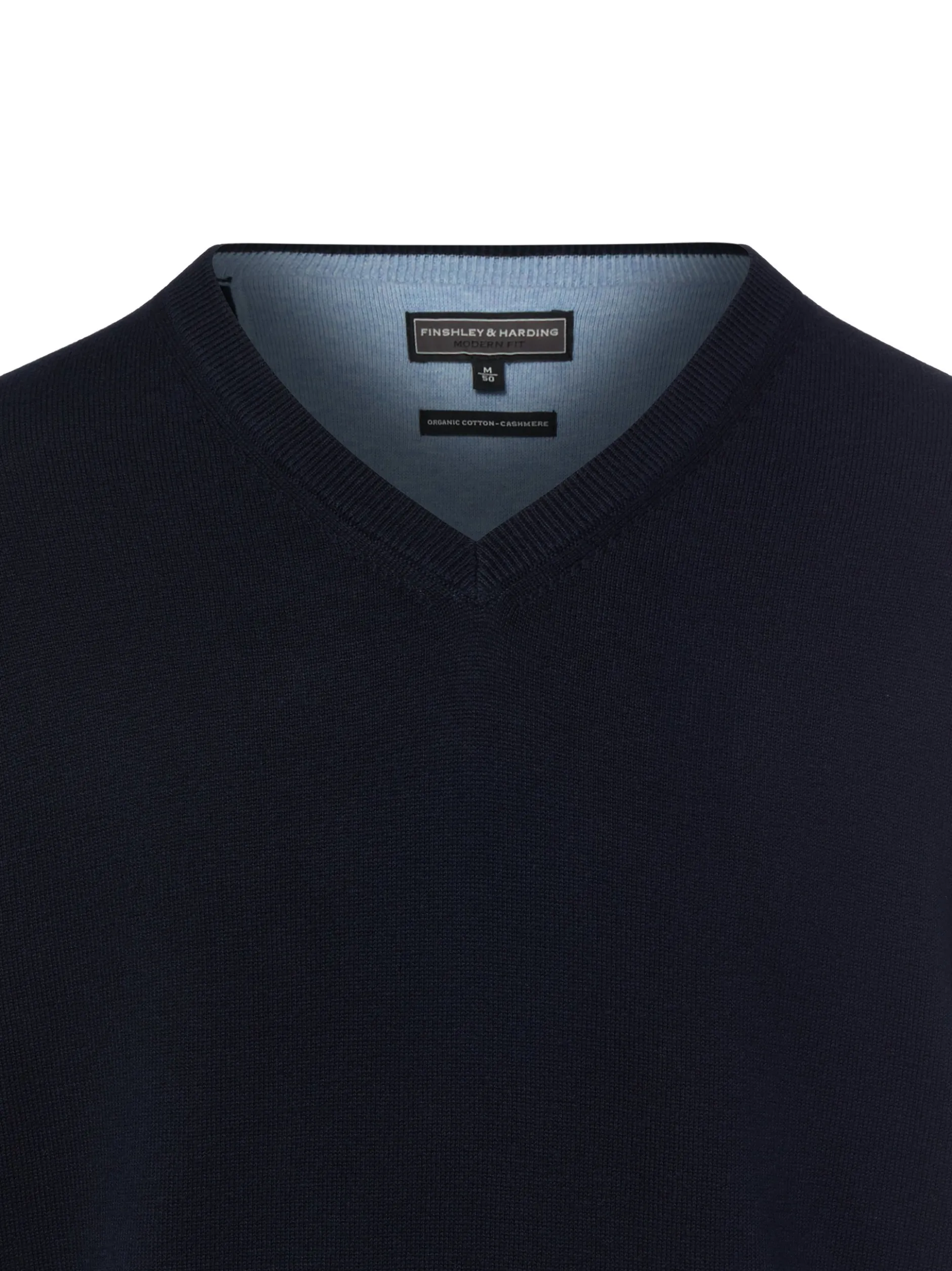 Finshley & Harding Herren Strickpullover in marine