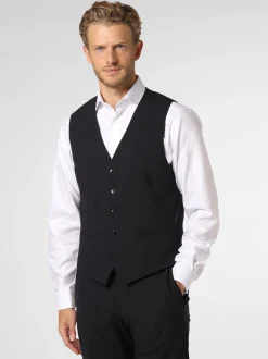 Finshley & Harding London Herren Baukasten-Weste - Wesdon in marine