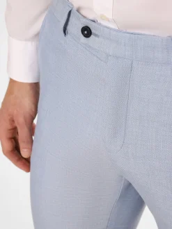 Finshley & Harding London Herren Baukasten-Hose - Hoxdon in hellblau
