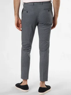 Finshley & Harding London Herren Baukasten-Hose - Hoxdon in marine