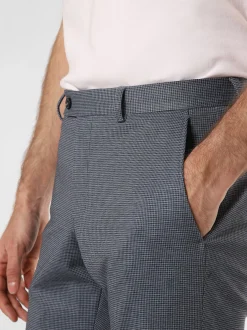 Finshley & Harding London Herren Baukasten-Hose - Hoxdon in marine