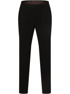 Finshley & Harding London Herren Baukasten-Hose - Hoxdon in schwarz