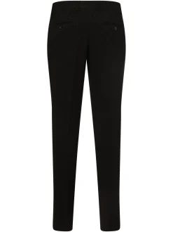Finshley & Harding London Herren Baukasten-Hose - Hoxdon in schwarz