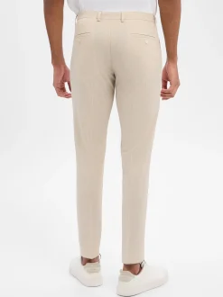 Finshley & Harding London Herren Baukasten-Hose in beige