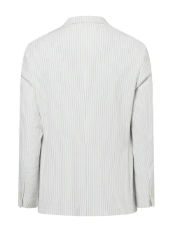 Finshley & Harding London Herren Baukasten-Sakko - Berry in ecru blau