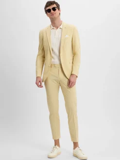 Finshley & Harding London Herren Baukastensakko - Brixdon in gelb