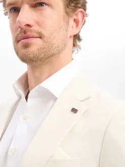 Finshley & Harding London Herren Baukasten-Sakko in ecru