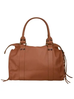 forty° Damen Shopper in cognac