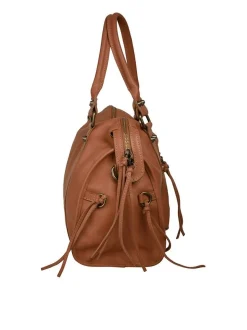 forty° Damen Shopper in cognac