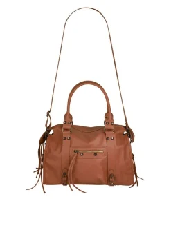 forty° Damen Shopper in cognac