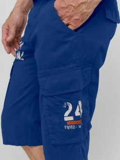FQ1924 Herren Cargoshorts - FQMael in blau