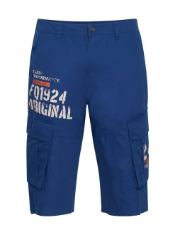 FQ1924 Herren Cargoshorts - FQMael in blau