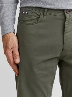 FQ1924 Herren Gerade Jeans - FQJoshua in oliv