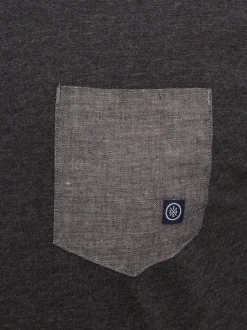 FQ1924 Herren Langarmshirt - FQDanfo in anthrazit