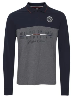 FQ1924 Herren Langarmshirt - FQReidar in grau
