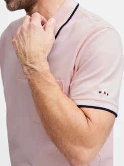 FQ1924 Herren Poloshirt - FQPeter in rosa
