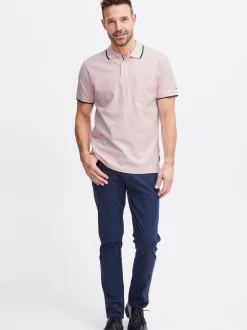 FQ1924 Herren Poloshirt - FQPeter in rosa
