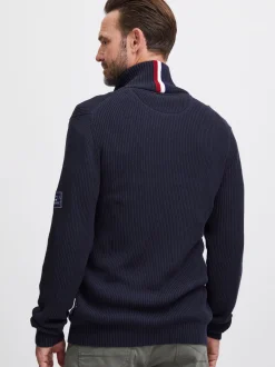 FQ1924 Herren Strickjacke - FQKyle in blau