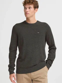 FQ1924 Herren Strickpullover - FQGranby in anthrazit