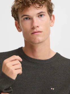 FQ1924 Herren Strickpullover - FQGranby in anthrazit