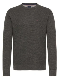 FQ1924 Herren Strickpullover - FQGranby in anthrazit
