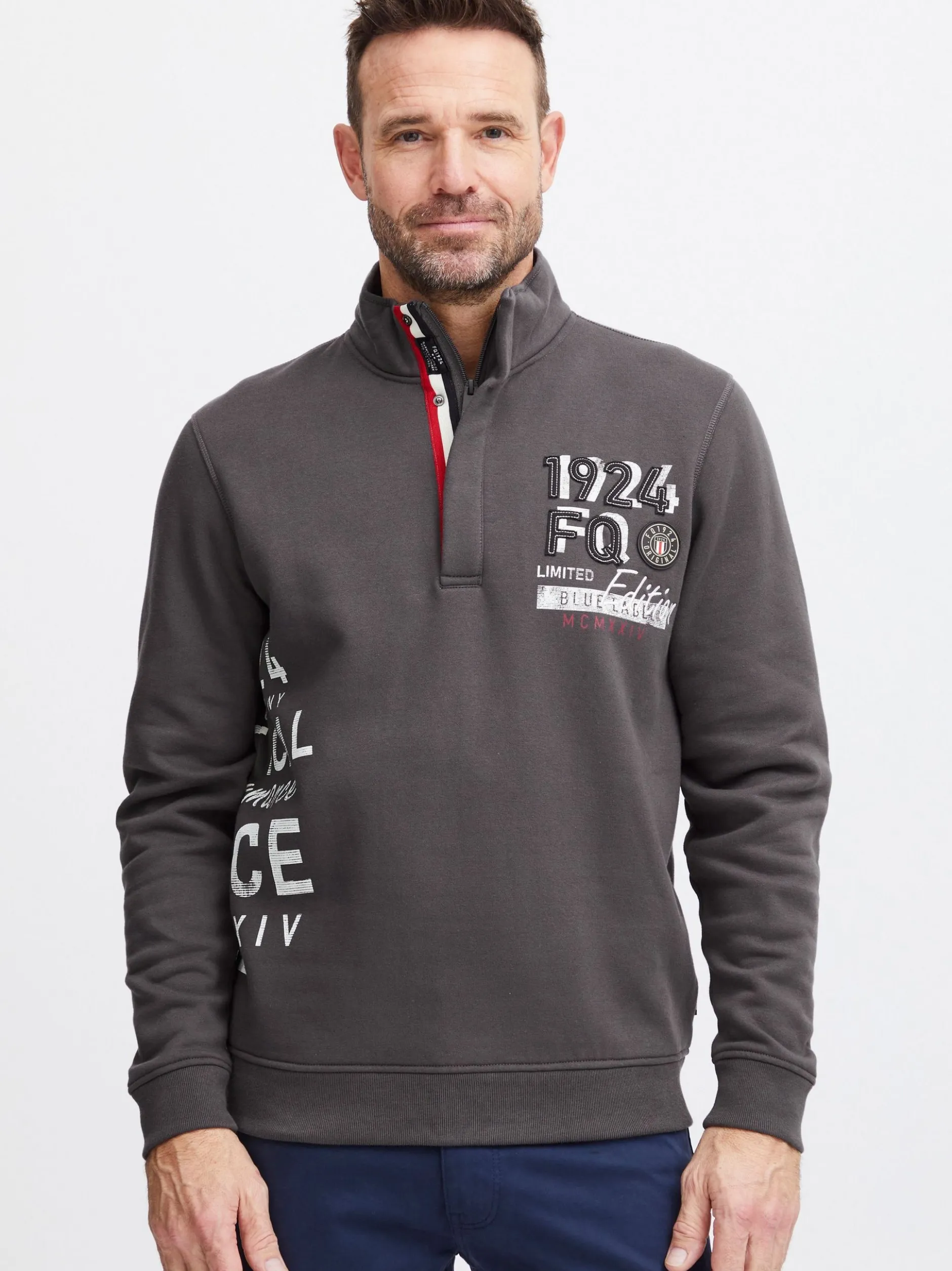 FQ1924 Herren Troyer - FQWilliam in grau