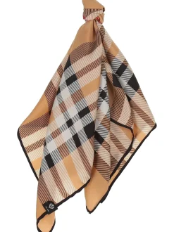 Fraas Damen Seidentuch in camel mehrfarbig