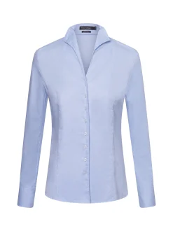 Franco Callegari Damen Bluse in hellblau