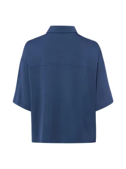 Franco Callegari Damen Blusenshirt in indigo