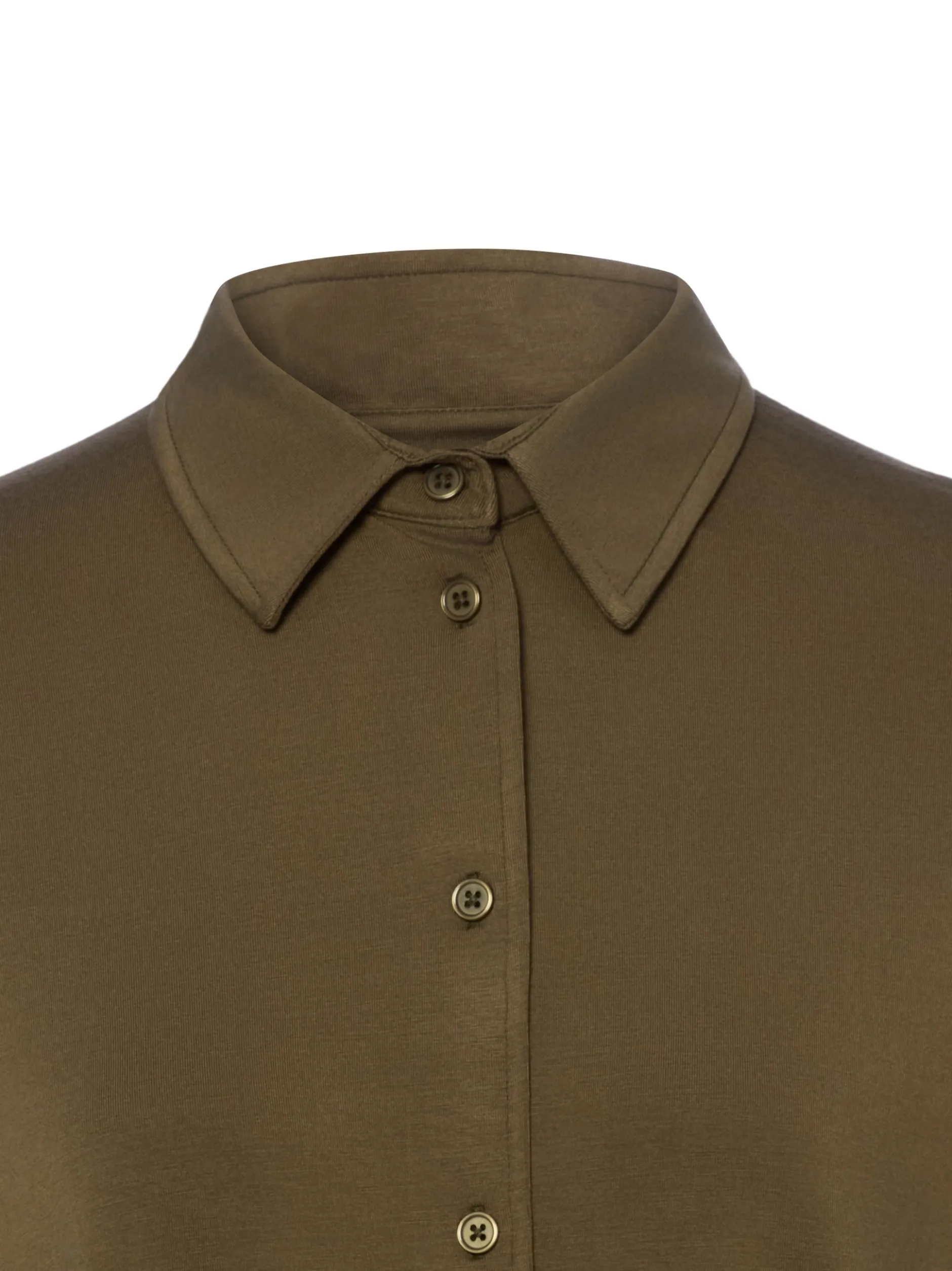 Franco Callegari Damen Blusenshirt in khaki