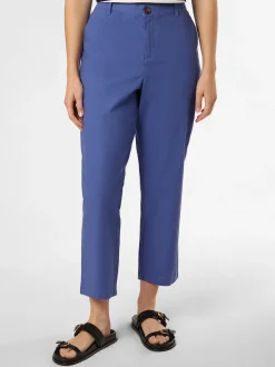 Franco Callegari Damen Hose mit Leinen-Anteil in royal