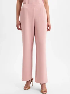 Franco Callegari Damen Jerseyhose in rosa - Länge: lang