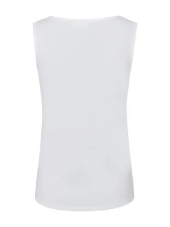 Franco Callegari Damen Jersey-Top in weiß