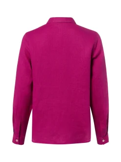 Franco Callegari Damen Leinenbluse in fuchsia