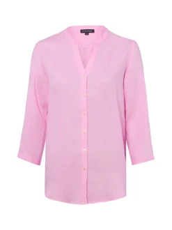 Franco Callegari Damen Leinenbluse in rosa