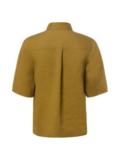 Franco Callegari Damen Leinenbluse in schilf