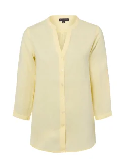 Franco Callegari Damen Leinenbluse in vanille