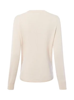 Franco Callegari Damen Pure Cashmere Pullover in beige