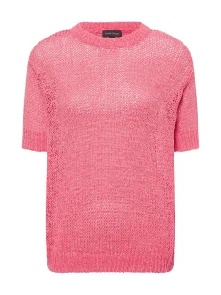 Franco Callegari Damen Strickpullover in koralle